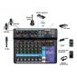 MIX A8   8ch mixesr + BT + USB